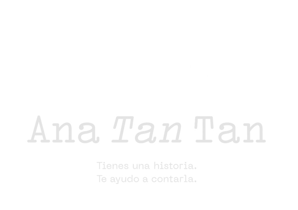 Logo Ana Tan Tan blanco